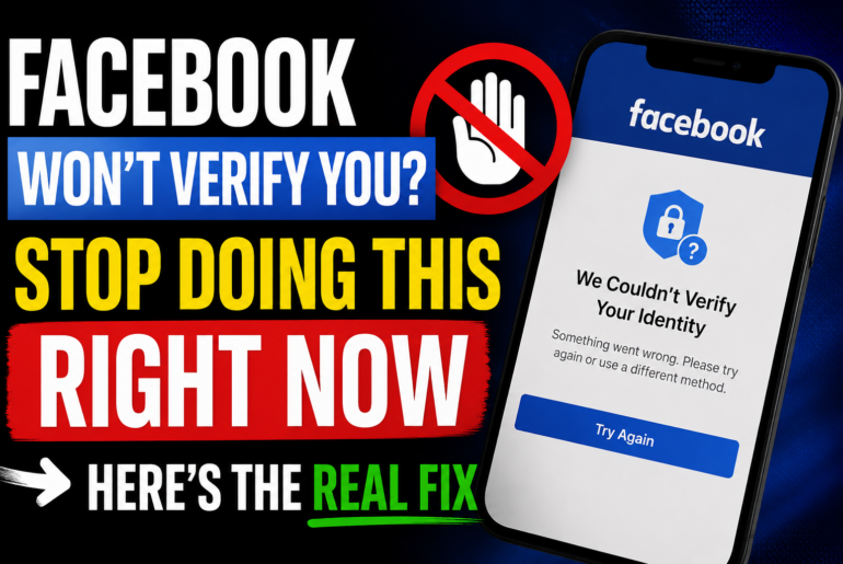 Facebook Identity Verification Not Working?