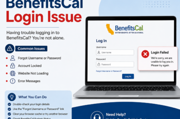 BenefitsCal Login Issue