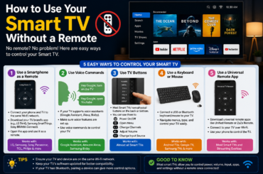 How to Use Your Smart TV Without a Remote