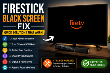 Firestick Black Screen Fix