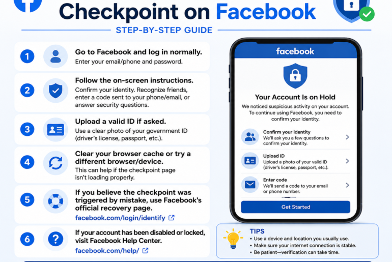 How to Remove Checkpoint on Facebook