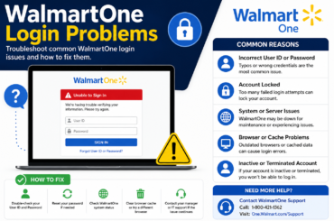 WalmartOne Login Problems