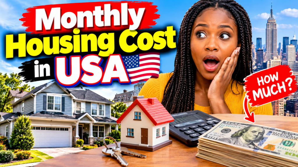Monthly Housing Cost in the USA